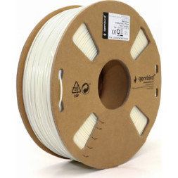 Пластик для 3D-принтера Gembird ASA 1.75 мм, 1 kg, white (3DP-ASA1.75-01-W)