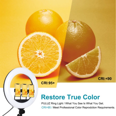 Набір блогера Puluz Ring LED lamp PKT3102EU 18&quot; + tripod 1.8 м (PKT3102EU)