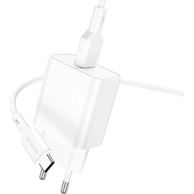 Зарядний пристрій BOROFONE BA72A charger set (Type-C) White (BA72ACW)