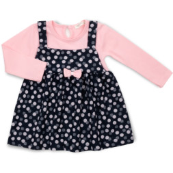Плаття дитяче Breeze в горошок (17884-86G-pink)