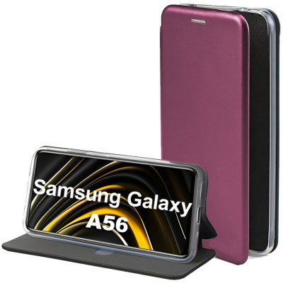 Чохол до мобільного телефона BeCover Exclusive Samsung Galaxy A56 SM-A566 Red Wine (713425)