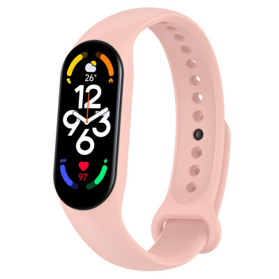 Ремінець до фітнес браслета BeCover Silicone для Xiaomi Mi Smart Band 7 Pink (707483)