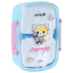 Ланч-бокс дитячий Kite Aggretsuko з наповненням 750 мл (AR25-181)