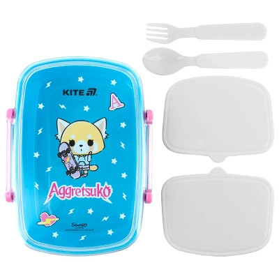Ланч-бокс дитячий Kite Aggretsuko з наповненням 750 мл (AR25-181)