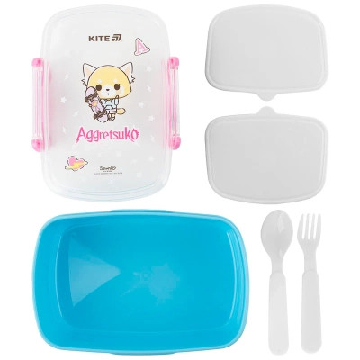 Ланч-бокс дитячий Kite Aggretsuko з наповненням 750 мл (AR25-181)