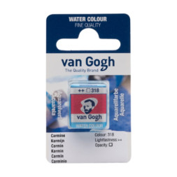 Акварельні фарби Royal Talens Van Gogh (318), Кармін, кювета (8712079419158)