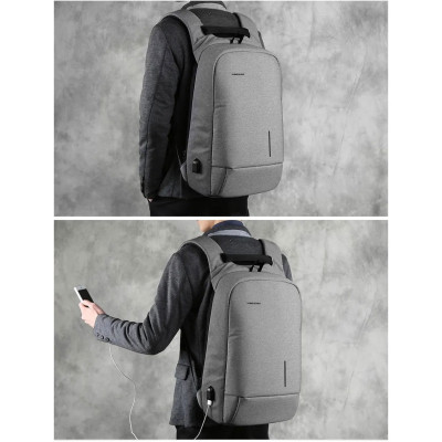 Рюкзак для ноутбука Kingsons 13.3&quot; laptop backpack Light Grey (KS3149W-D13L)