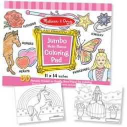 Набір для творчості Melissa&amp;Doug Альбом раскрасок для девочек (MD4225)