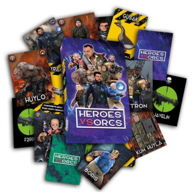 Настільна гра PLAYROOM Герої проти Орків (Heroes vs Orcs) , українська (ВР_ГПО)