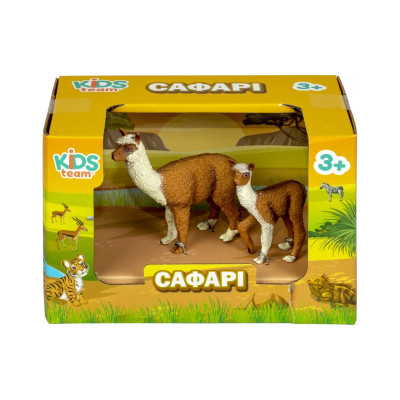Фігурка Kids Team Сафарі Альпака і малюк-альпака (Q9899-A34_1)