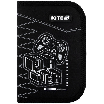 Пенал Kite Player 1 відділення, 2 відвороти (K25-622H-6)