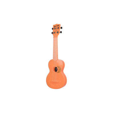 Укулеле Kala Waterman Fluorescent Orange Soprano Ukulele (231451)