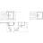 Мийка кухонна Hansgrohe S520-F345 + зміш. Zesis M33 (43356800)
