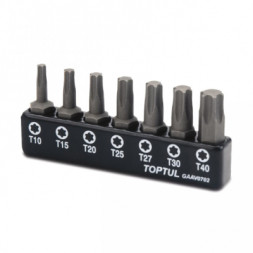 Набір біт Toptul TORX 1/4&quot; 7од. (T10-T40) (GAAV0702)