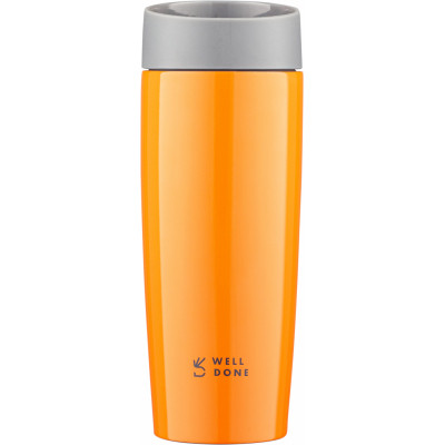 Термокружка Well Done 380 мл Orange (WD-7053O)