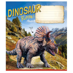 Зошит Школярик Jurassic world 12 аркушів клітинка (012-3310K)