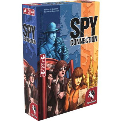 Настільна гра 18+ Pegasus Spiele Шпигунський зв&#039;язок (Spy Connection) англійська (PS104)