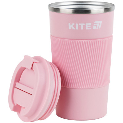 Термокружка Kite 510 мл рожева (K25-458-3)