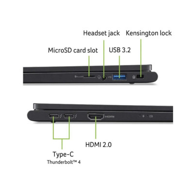 Ноутбук Acer TravelMate TMP614-73 (NX.B5WEU.005)