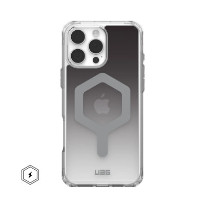 Чохол до мобільного телефона UAG iPhone 16 Pro Max Plyo Magsafe LE Black/Clear Ombre (11448111404G)