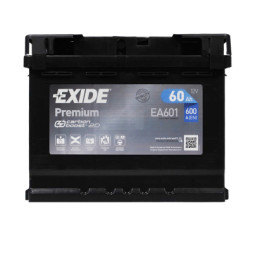 Акумулятор автомобільний EXIDE PREMIUM 60A (EA601)