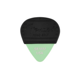 Медіатор Fender Mojo Grip Dura-Tone 0.58 Delrin Picks 3 Pack Surf Green (236997)
