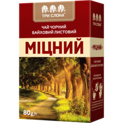 Чай Три Слона &quot;Міцний&quot; 80 г (ts.12333)
