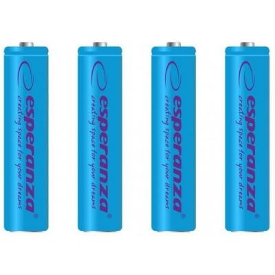 Акумулятор Esperanza AAA 1000mAh Ni-MH * 4 blue (EZA102B)