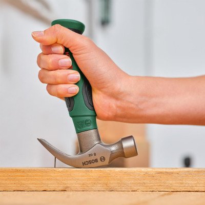 Молоток Bosch 225г, 16.6см, руків&#039;я скловолокно (1.600.A02.ZA3)