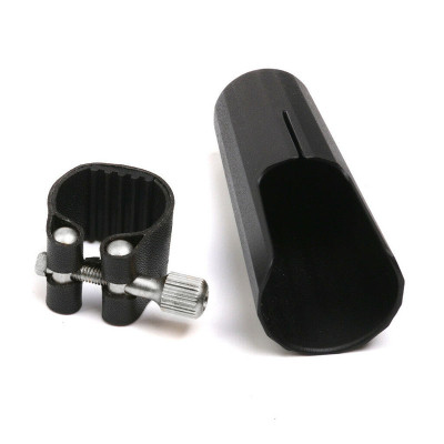 Лігатура для саксофонів J.Michael Leather Clamp and Cap for Soprano Sax (D-02)