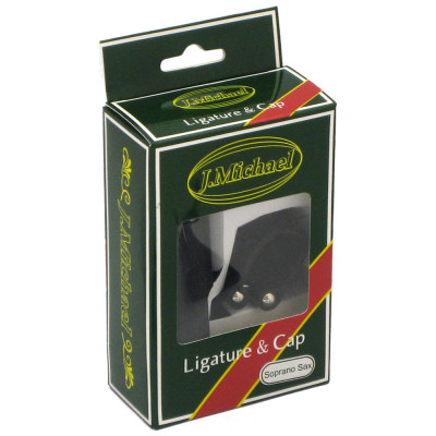 Лігатура для саксофонів J.Michael Leather Clamp and Cap for Soprano Sax (D-02)