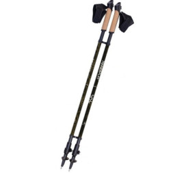 Палиці для скандинавської ходи PowerPlay 9105 Sisu Black/Gold 80-135 см (PP_9105_SISU)