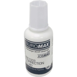 Коректор Buromax fluid &quot;JOBMAX&quot; 20ml (BM.1003)
