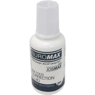 Коректор Buromax fluid &quot;JOBMAX&quot; 20ml (BM.1003)