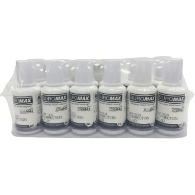 Коректор Buromax fluid &quot;JOBMAX&quot; 20ml (BM.1003)