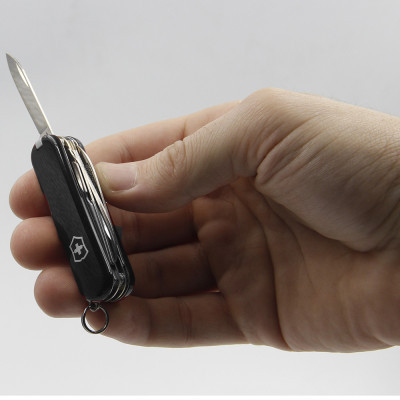 Ніж Victorinox Minichamp 58 мм Чорний (0.6385.3)