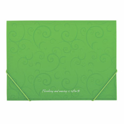 Папка на резинках Buromax А4, BAROCCO, light green (BM.3914-15)