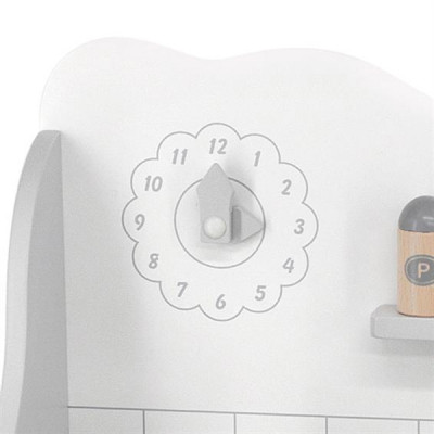 Ігровий набір Viga Toys кухня з дерева з аксесуарами PolarB сіра (44049)