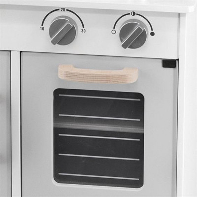 Ігровий набір Viga Toys кухня з дерева з аксесуарами PolarB сіра (44049)