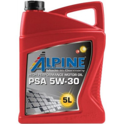 Моторна олива Alpine 5W-30 PSA 5л (1385-5)