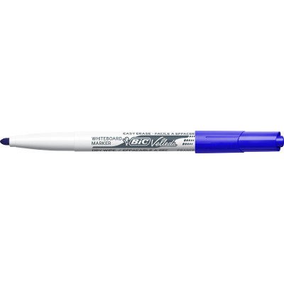 Маркер Bic для сухостираємих дошок Velleda, 1.6 мм, синій (bc9581701)