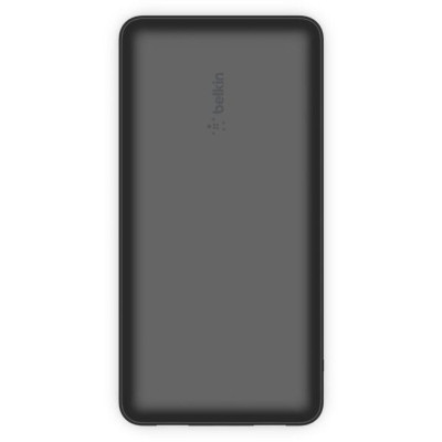 Батарея універсальна Belkin 20000mAh, USB-C, 2*USB-A, 3A, 6&quot; USB-A to USB-C cable, Black (BPB012BTBK)