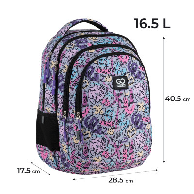 Рюкзак шкільний GoPack Teens 162M-1 (GO25-162M-1)