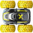 Радіокерована іграшка Silverlit Exost 360 CROSS II, 1:18 2,4 ГГц, жовта (20257-3)