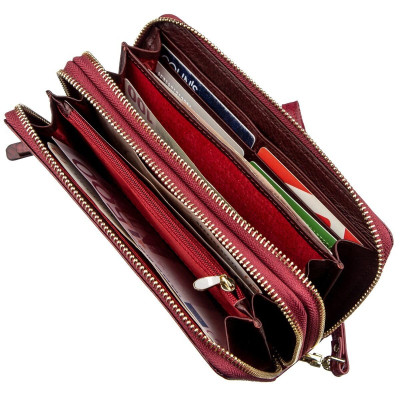 Гаманець ST Leather Бордовий (18907)