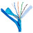 Кабель мережевий FTP 305м, cat.5e, CU, REELEX, 4*2*0,51, PVC, indoor, blue GEAR (GEC-FTPCUR051305)