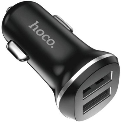 Зарядний пристрій HOCO Z1 2xUSB Black (6957531035909)