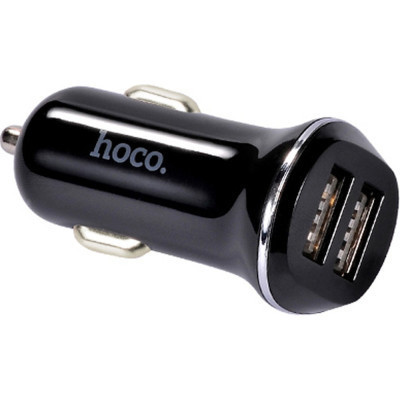 Зарядний пристрій HOCO Z1 2xUSB Black (6957531035909)