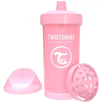 Поїльник-непроливайка Twistshake 360 мл 78279 світло-рожева (69893)
