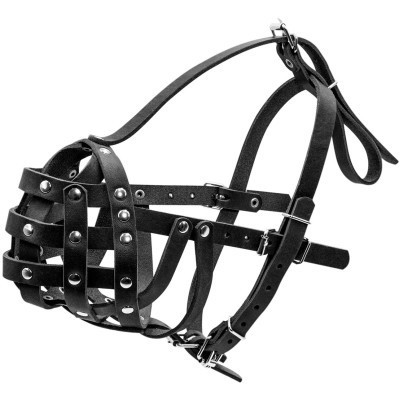 Намордник для собак Collar твердий (боксер великий) чорний (05991)